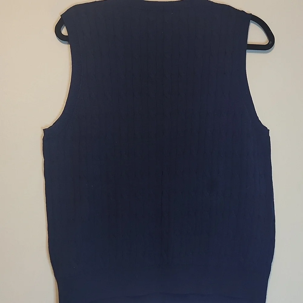 J.crew Navy Blue Sleeveless Sweater Vest